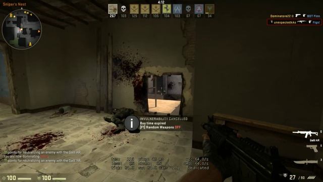 CS:GO Galil test on Deathmatch at Mirage (NVIDIA ShadowPlay) смотреть онлайн