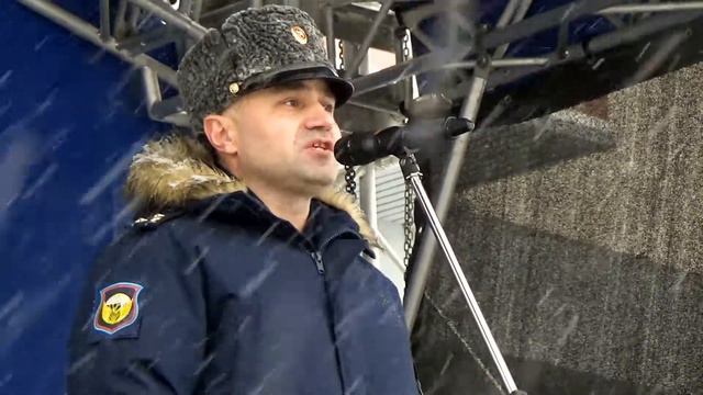 Шарыпов , командующий и генерал на сцене - Акция на Пушкина - Сила Армииии смотреть онлайн