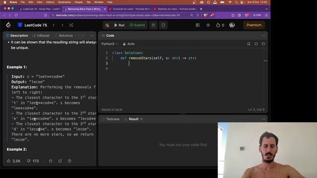 ?Solving All LeetCode Problems with PYTHON ? - 2390 Removing Stars From a String смотреть онлайн