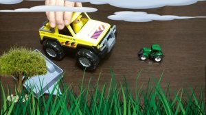 по полям синий трактор едет к нам