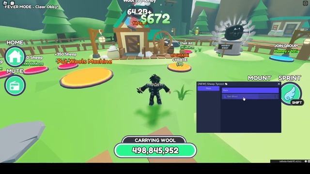 [Roblox] Sheep Tycoon Infinite Wool & More смотреть онлайн