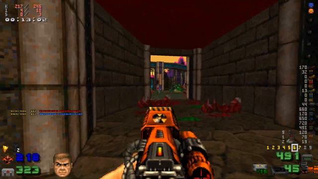 GZdoom Complex Clusterfuck 4.2.1 (aaliens.wad) 10 Map ( first chapter finished ) смотреть онлайн