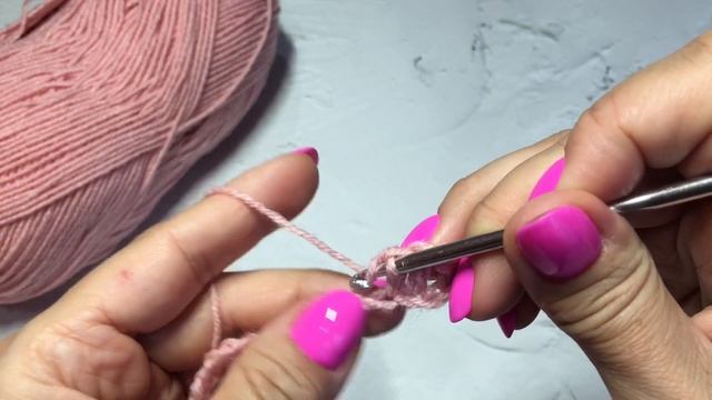 Как вязать столбик с накидом. Уроки вязания крючком смотреть онлайн