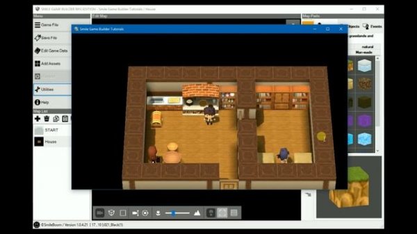 Smile Game Builder Tutorial #8 - Characters & Party Members (Part 4)