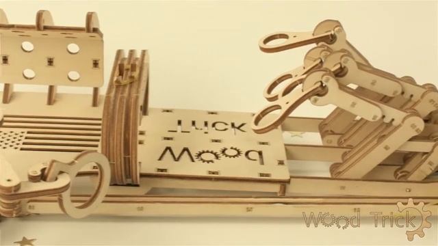 Механический 3D пазл Рука, Wood Trick смотреть онлайн