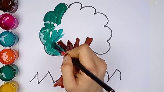КАК НАРИСОВАТЬ ДЕРЕВО смотреть онлайн