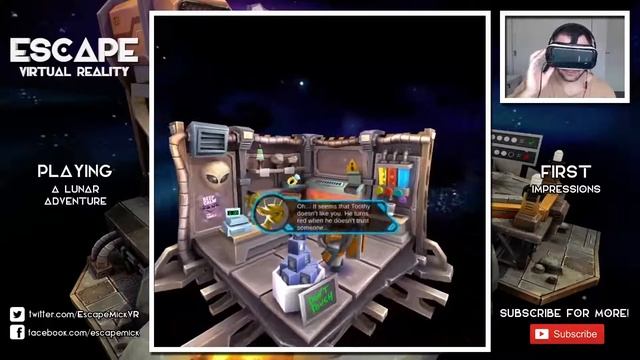 A LUNAR ADVENTURE - Small Space Puzzle Game - Samsung Gear VR смотреть онлайн
