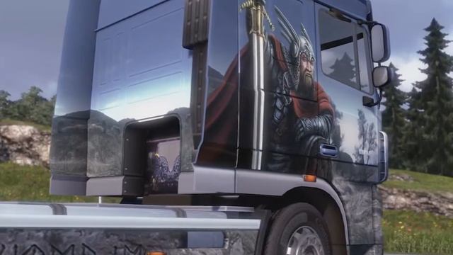 Euro Truck Simulator 2 Fantasia Pintura Jobs DLC By ScS Software смотреть онлайн