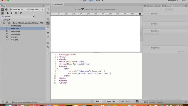 Tutorial 2: Web programming: Create new php file смотреть онлайн
