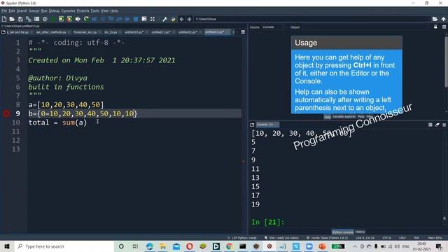 Sum function in python смотреть онлайн
