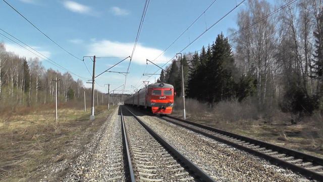 Электропоезд ЭР2Т-7155 перегон Пост 161 км - Уваровка смотреть онлайн