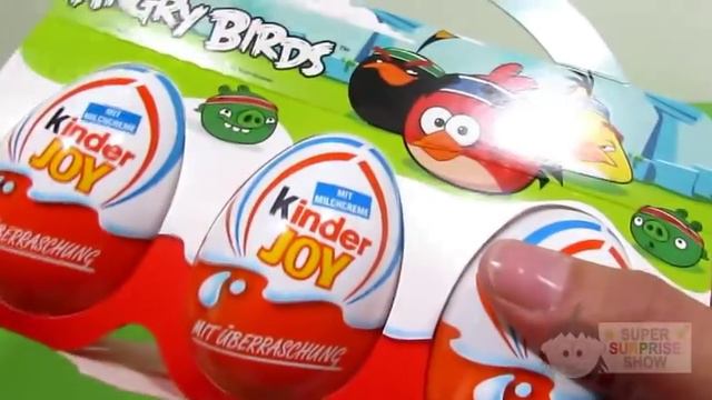 ANGRY BIRDS Unboxing | Kinder JOY Eggs | ANGRY BIRDS Limited Edition | Mashem Squishy | Opening смотреть онлайн