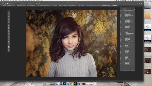 How to load Actions to Photoshop and a few mote tips смотреть онлайн