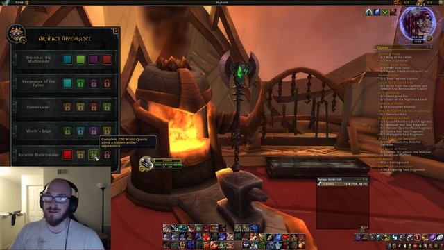7.1 Arms Warrior Hidden Artifact Appearance and How to Get it! смотреть онлайн