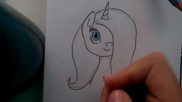 Рисунок пони в моём исполнении😂 смотреть онлайн