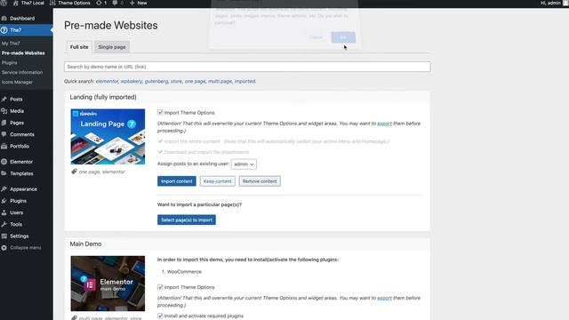 How to delete The7 demo content #WordPress #Themes #The7 смотреть онлайн