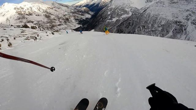 Традиционный  горнолыжный выезд на Чегет. Чегет на Новый год. Горнолыжная трасса на Чегете