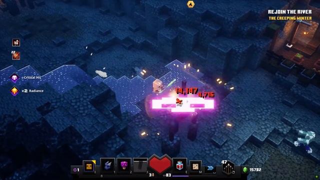 Frosted Fjord Mission (The Creeping Winter) Minecraft Dungeons смотреть онлайн