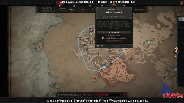 Diablo 4 - D4Tracker - Main Quest: Whispers of the Dead смотреть онлайн