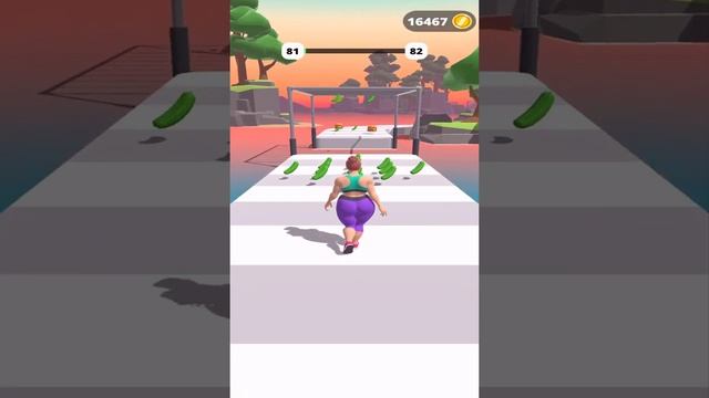 Fat 2 Fit ??Max Level Funny Eat Burger Gameplay iOS/Android смотреть онлайн