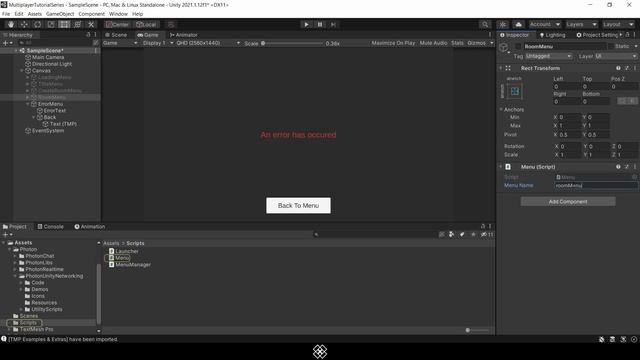 Мультиплеер #1 - Как сделать систему лобби в unity 2021 смотреть онлайн