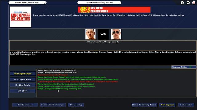 New Japan Pro Wrestling| Episode 10| 99 Rated Match| TEW 2020 смотреть онлайн