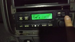 Климат контроль Toyota corona premio . Неисправности