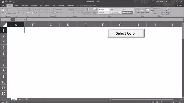Setting and Identifying Cell Color with ColorIndex Property in Excel VBA смотреть онлайн