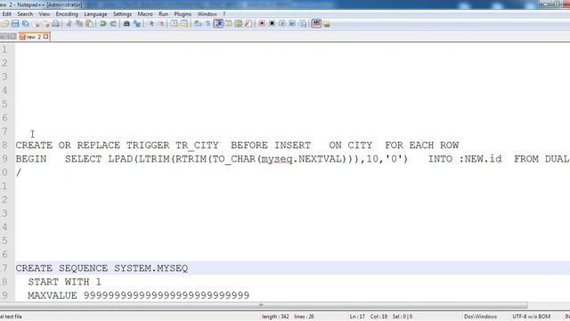 Oracle SQL Tutorial : How to create Id with AUTO INCREMENT in Oracle PL SQL смотреть онлайн