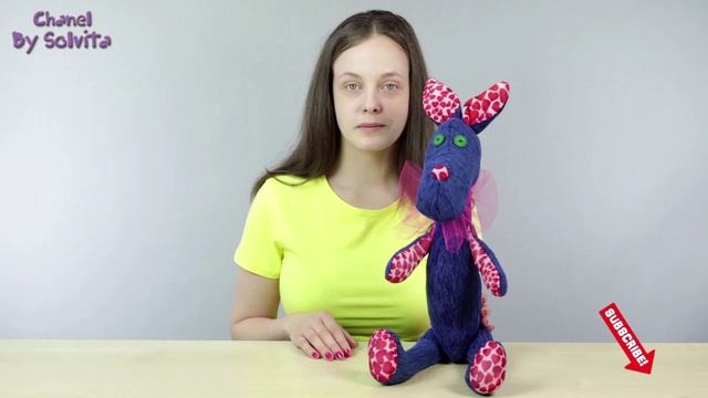 МАСТЕР КЛАСС , КАК ПОШИТЬ СМЕШНУЮ ГОЛУБУЮ СОБАКУ. смотреть онлайн