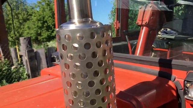 Глушитель на трактор т25