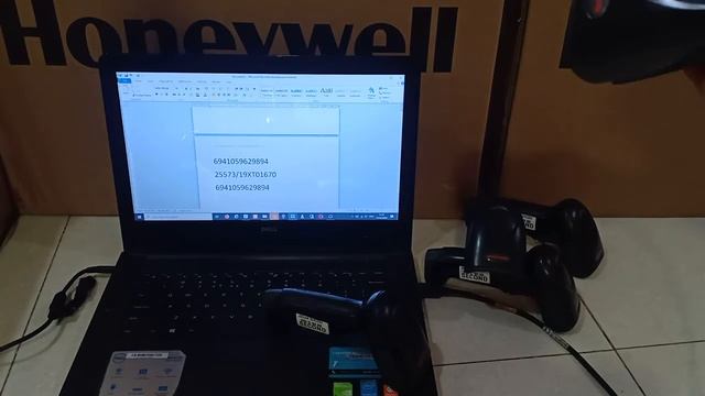 Barcode scanner honeywell 1250g second ( jualan barcode 085893908908 ) смотреть онлайн