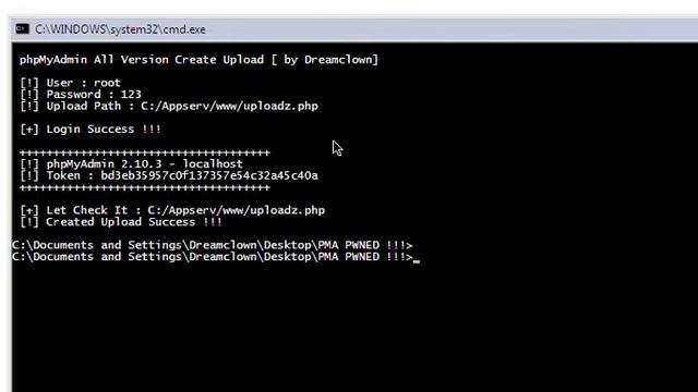 phpMyAdmin Create Upload Form [Perl Script] смотреть онлайн