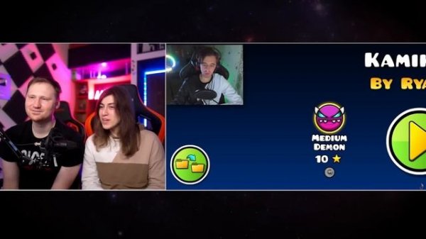 РУЛЕТКА РАНДОМНЫХ ДЕМОНОВ | Geometry Dash | РЕАКЦИЯ на DeCody