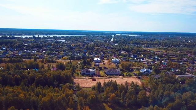 Новая Ладога и Креницы с квадрокоптера смотреть онлайн