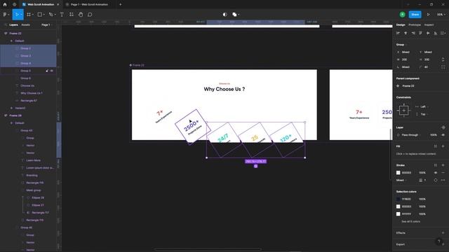 How to Create Full Page Website Scroll Animation in Figma | Figma Tutorial смотреть онлайн