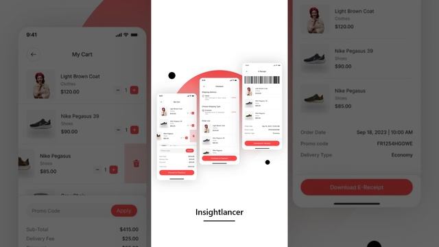 E-Commerce Mobile App Figma UI Kit | UI UX Design Resources | Figma Design | ECommerce App Project смотреть онлайн
