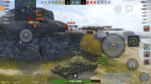 Другие бабочки 🦋 🦋 🦋 в WoT Blitz (скрытый в скале танк-монстр 11 уровня) смотреть онлайн