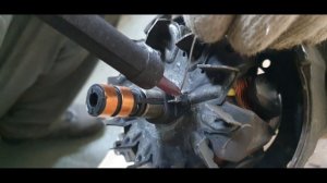 Генератор работает с перебоями. Замена токосъемных колец генератора Volkswagen Jetta . Своими рукам