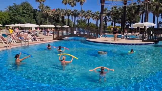 Аквааэробика. Ozkaymak Falez Hotel 5* - Турция, Анталья, Коньяалты смотреть онлайн