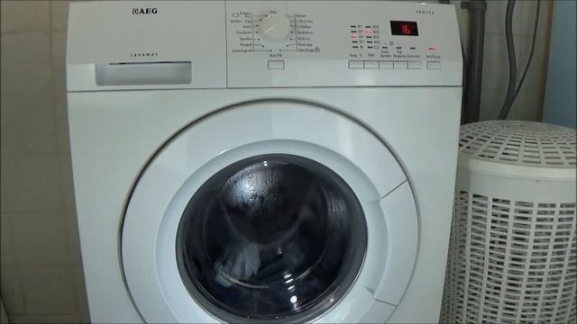 Quick wash AEG Lavamat Protex L72475FL washing machine 40 °C, 1200 rpm, 20 min, 3 kg, lavadora 226 смотреть онлайн