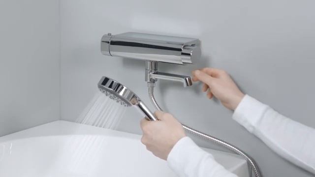 IKEA / BROGRUND, Термостатический смеситель/душ/ванная, хромированный, 150 мм смотреть онлайн