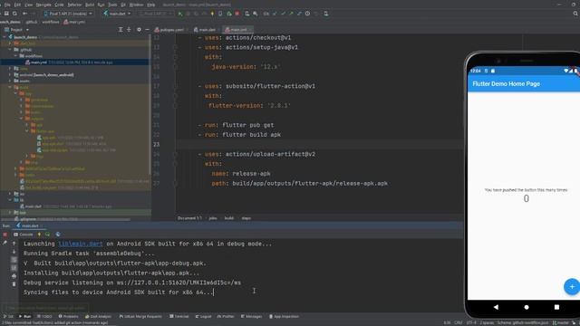 Build APK By Git Action in Flutter смотреть онлайн