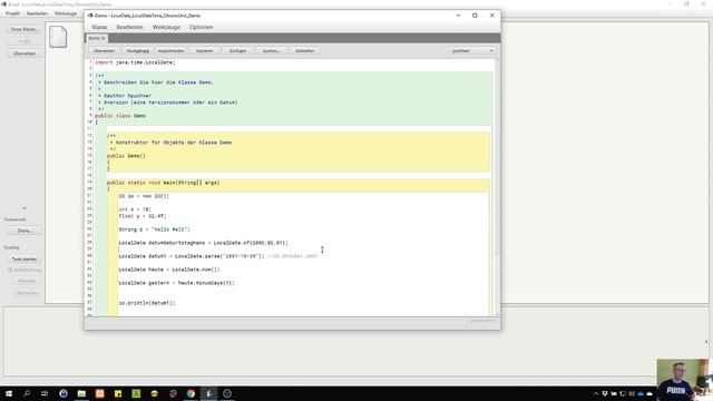 HTL Grieskirchen - LocalDate,LocalDateTime,ChronoUnit (COVID19 Onlineunterricht) смотреть онлайн