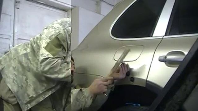 Porsche Cayenne ремонт заднего крыла без покраски смотреть онлайн