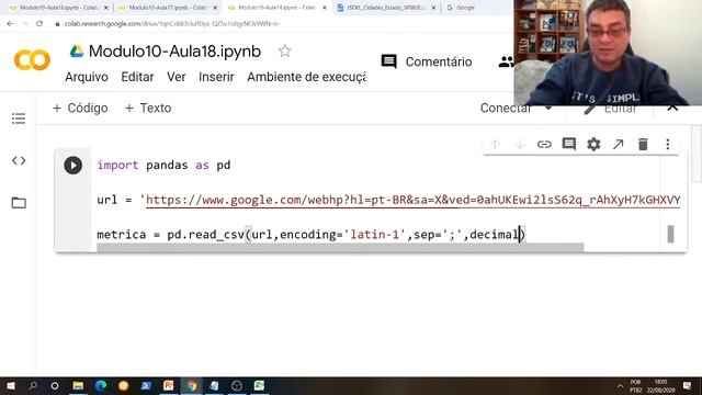 Módulo 10 - Aula 18: Obtendo dados de métrica de cada municípios de SP de arquivo csv смотреть онлайн