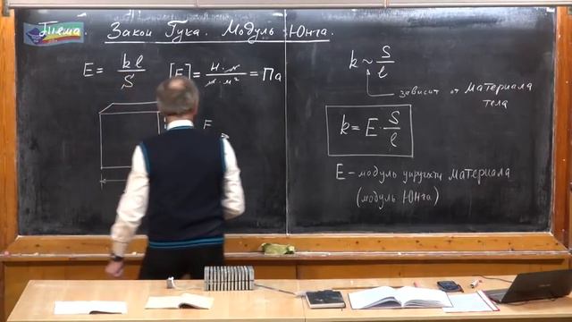 Урок 209. Закон Гука. Модуль Юнга смотреть онлайн