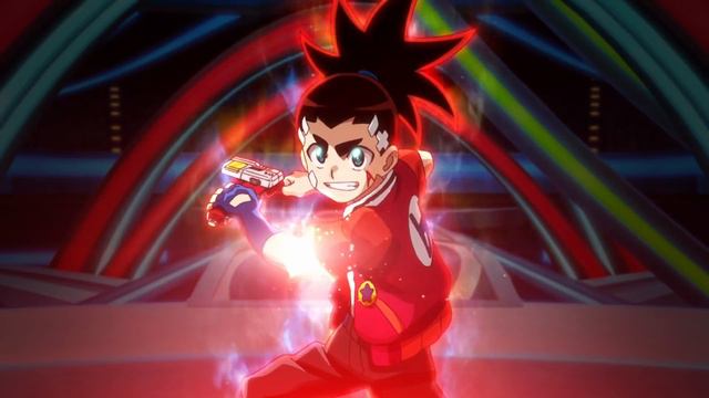 BEYBLADE BURST TURBO Episode 50 : Aiger's Turbo Resonance!