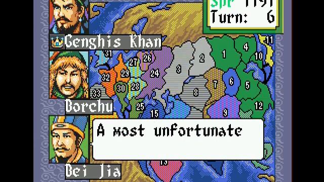 Sega Genesis / Mega Drive-Longplay-Genghis Khan II - Clan of the Gray Wolf (U) смотреть онлайн