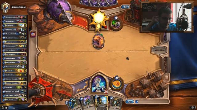 FACE CAM'IN FOR LEGEND! - Hearthstone: Rankers #20 [S15] смотреть онлайн